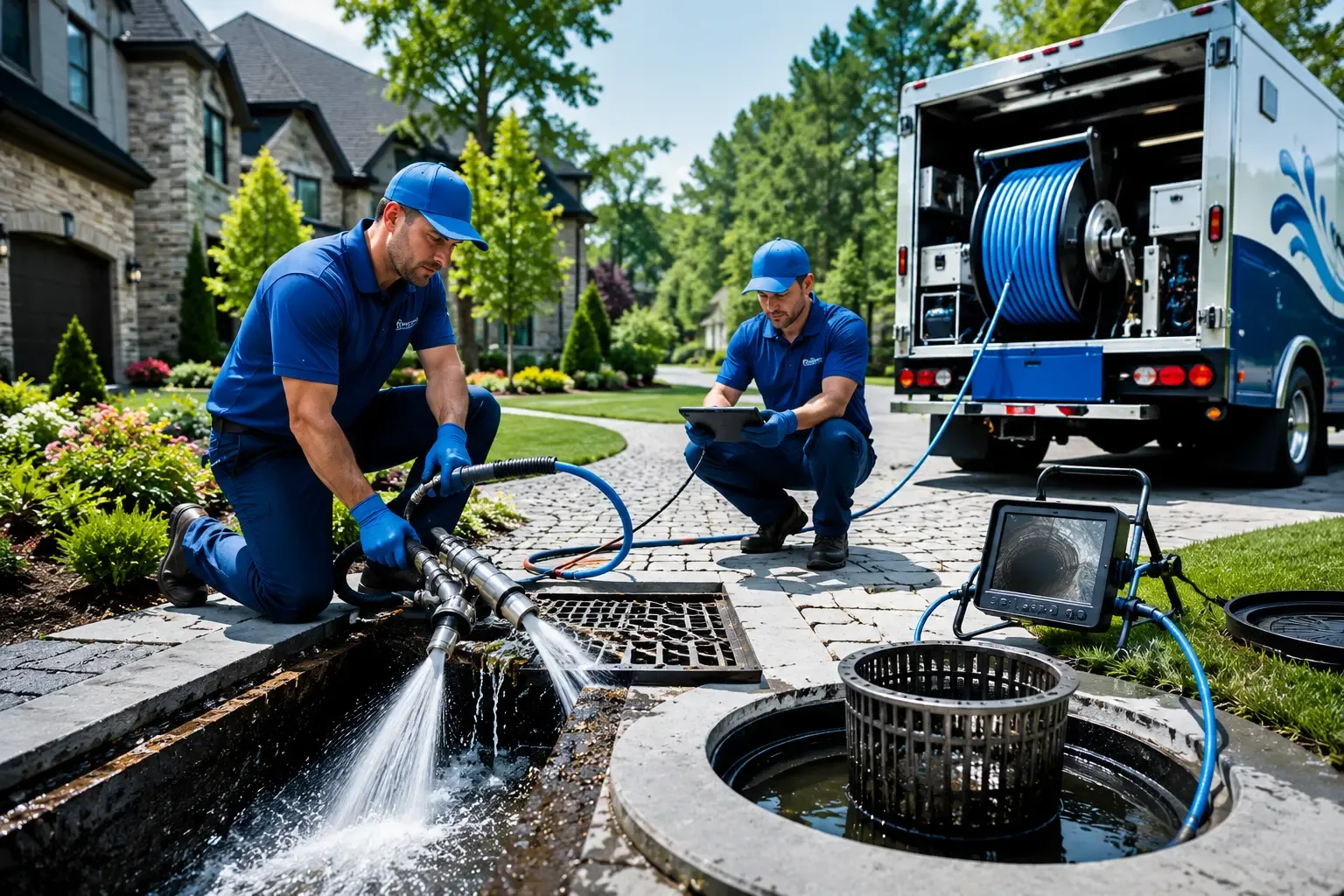 Local outdoor drain cleaning professionals in Lando, SC